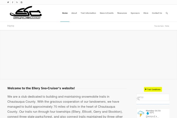 Enfold theme site design template sample
