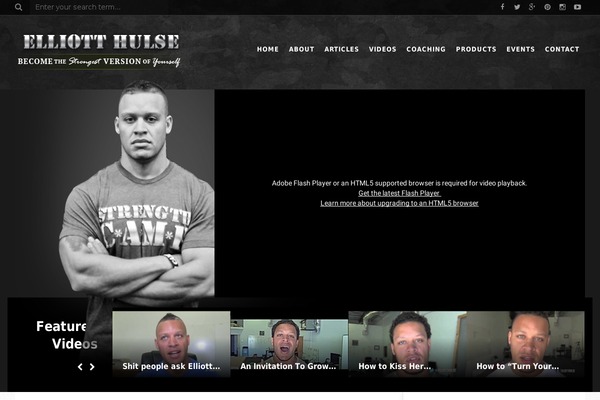 elliot theme websites examples