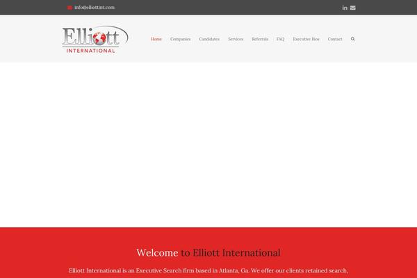 Total theme site design template sample