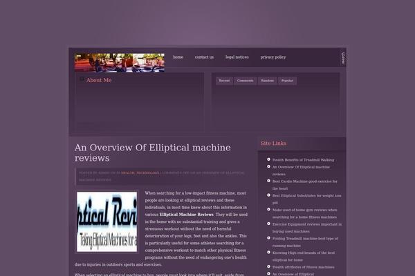 ellipticalmachinereviews.org site used Cion