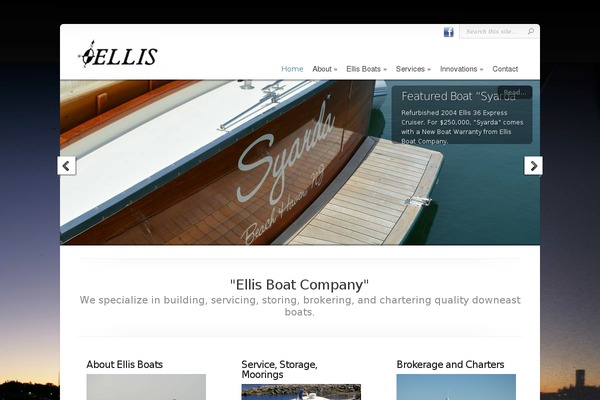 ellisboat.com site used Chameleon-child2