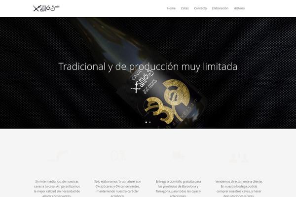 Divi theme site design template sample