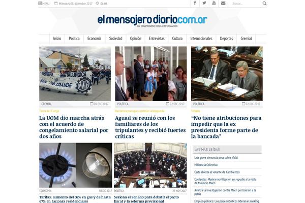 elmensajerodiario.com.ar site used Emd