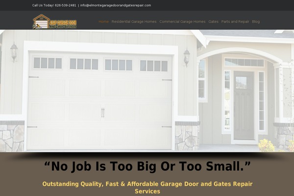 elmontegaragedoorandgatesrepair.com site used Arttica