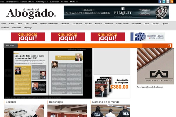 elmundodelabogado.com site used Indite