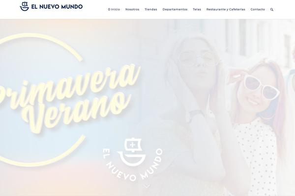 Enfold-child theme site design template sample