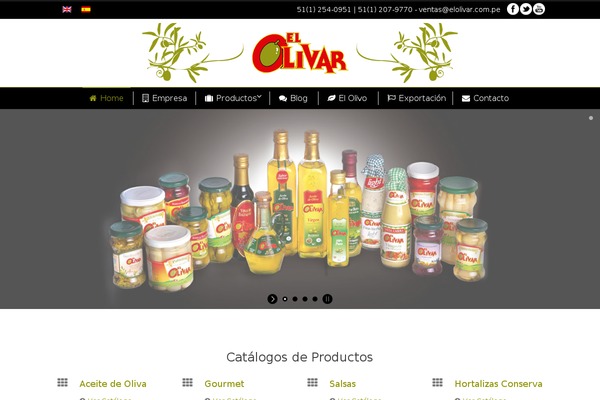 elolivar.com.pe site used Olivar
