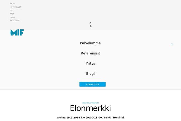 elonmerkki.fi site used Mif