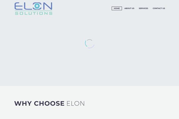 elonsolutions.com site used Elon