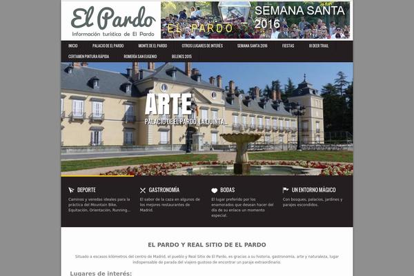 elpardo.es site used Tequilla-theme