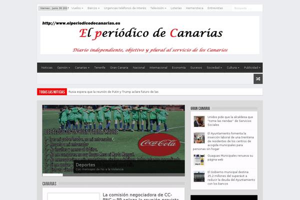 elperiodicodecanarias.es site used Covernews-pro