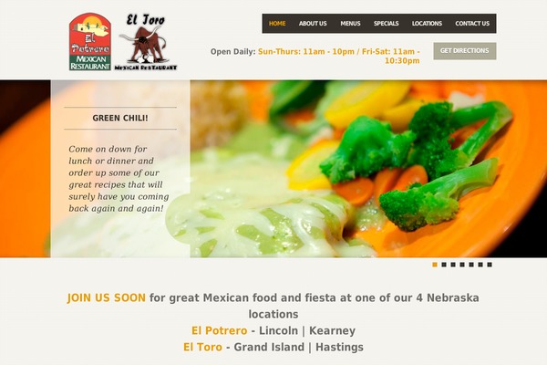 elpotrerorestaurant.com site used Feast