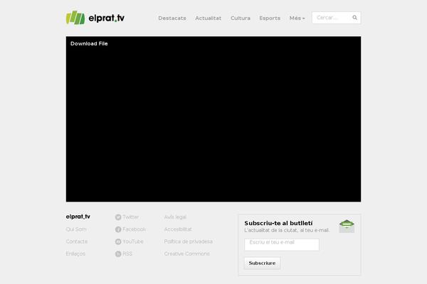 elprat.tv site used Elprattv