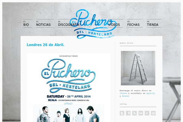 elpucherodelhortelano.com site used Tumblepress