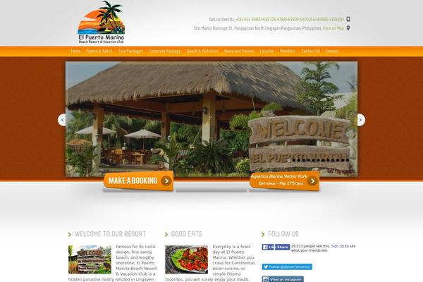 Welcome Inn theme site design template sample