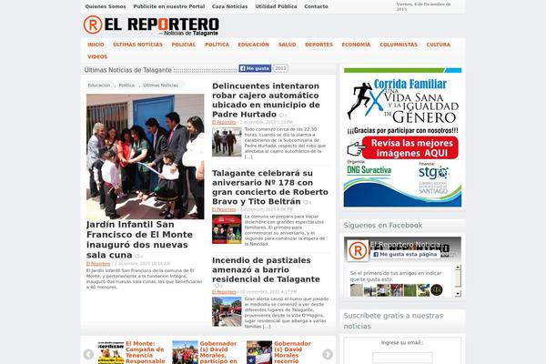elreportero.cl site used Elreportero