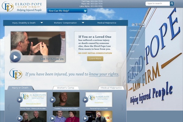 elrodpope.com site used Revenpress