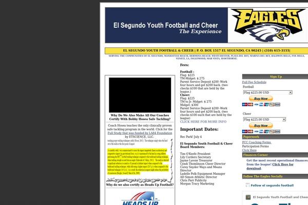 elsegundofootball.com site used Revolution Sports