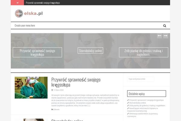 elska.pl site used Flymag-child