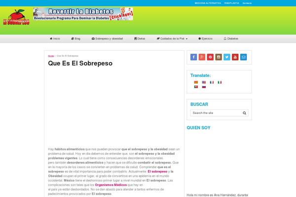 elsobrepeso.com site used Current-news