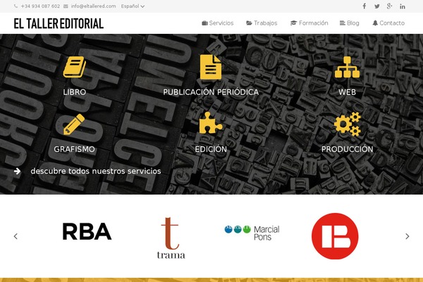 Impreza theme site design template sample
