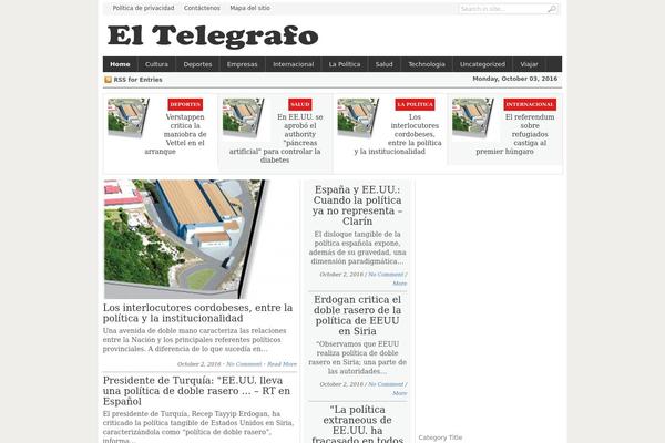 eltelegrafo.info site used Linepress