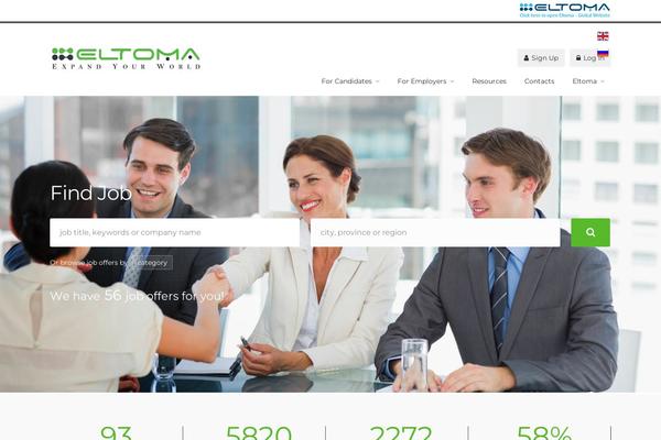 eltoma-recruitment.com site used WorkScout