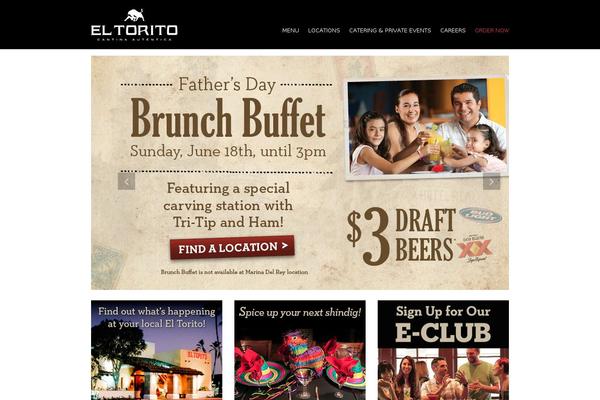eltorito.com site used Xrg-el-torito-theme