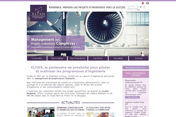 elysis.fr site used Elysis