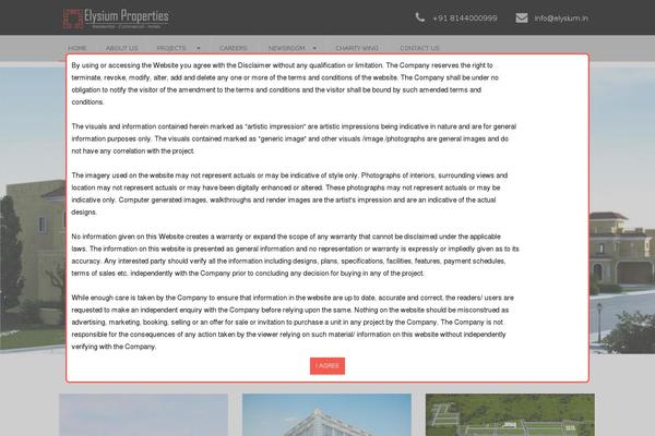 Realsite theme site design template sample