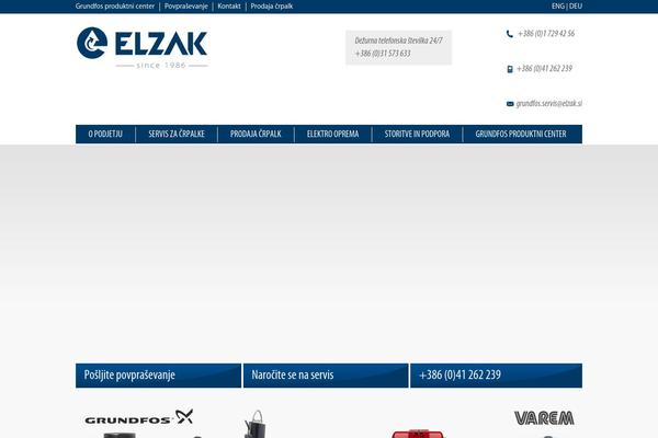 elzak.si site used Elzak
