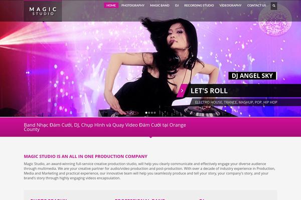 Kallyas theme site design template sample