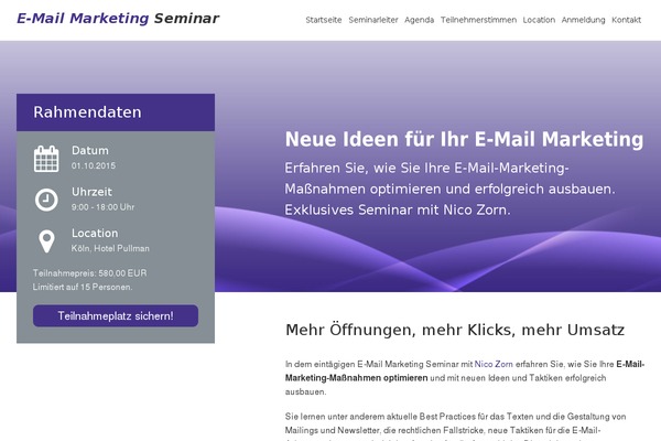 email-marketing-seminar.de site used Attraction