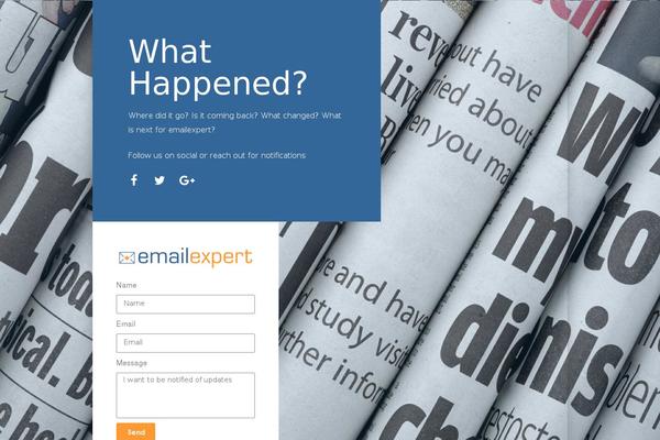 emailexpert.org site used Newspaper-expert1
