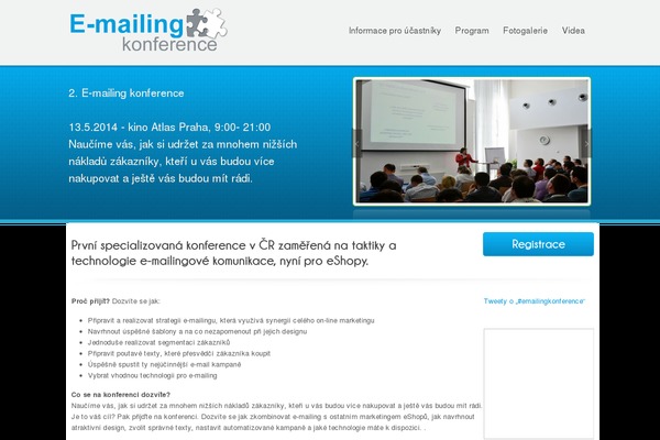 emailingkonference.cz site used Affiliate