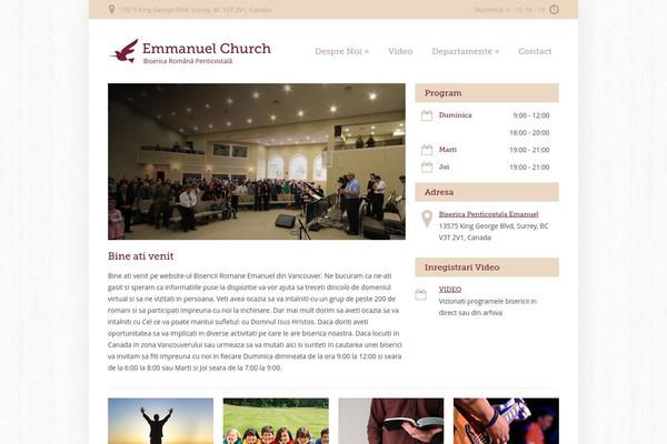 emanuelchurch.ca site used Emanuel