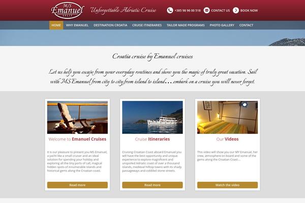 emanuelcruises.com site used Cruise