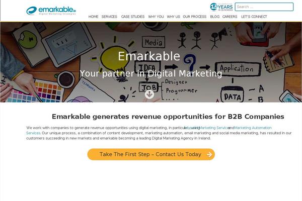 emarkable.ie site used Emarkable