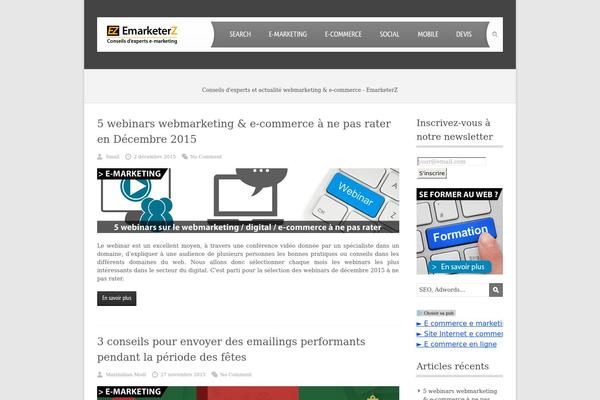 emarketerz.fr site used Newsnowchild