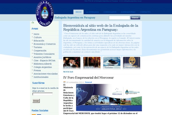 embajada-argentina.org.py site used Embajada