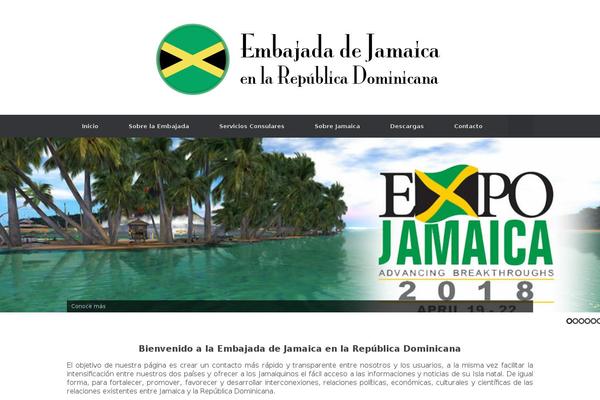Vantage theme site design template sample