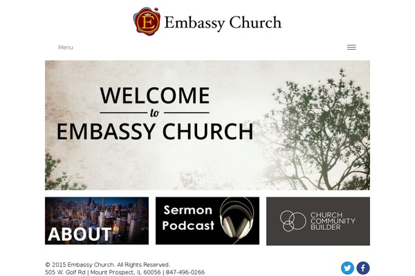 embassycla.com site used Embassy-church-theme
