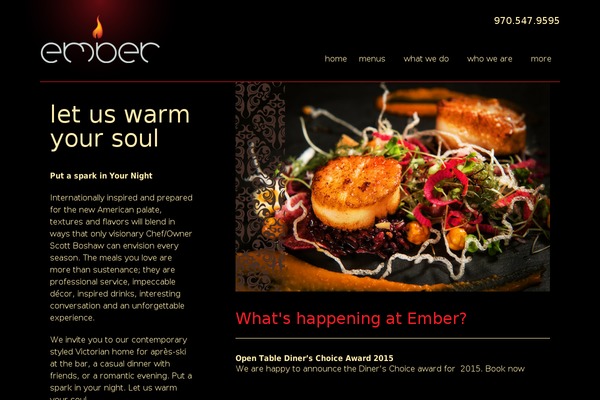emberbreck.com site used Ember