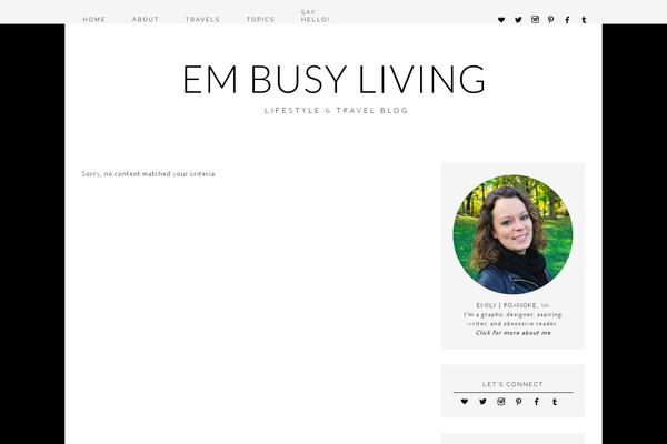 embusyliving.com site used Uptown-theme-v.1.3
