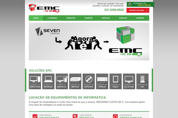 Emc theme site design template sample