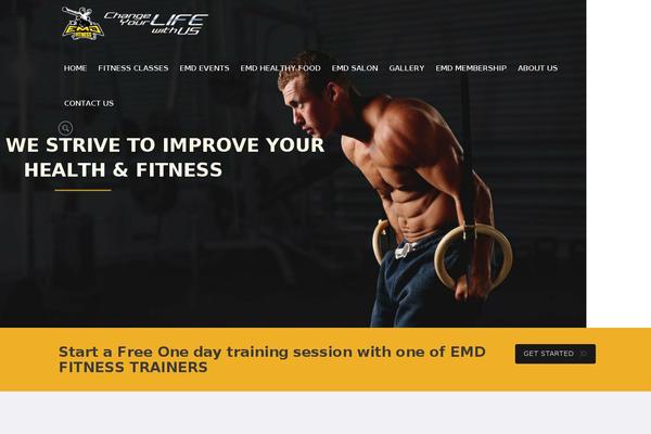 emdfitness.com site used Fitnesspro