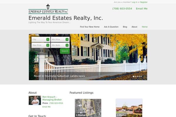 emeraldestatesrealty.com site used Franklin