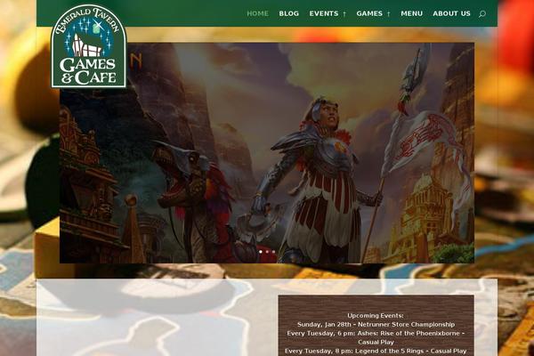Divi theme site design template sample