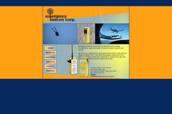 emergencybeaconcorp.com site used Twenty Twelve