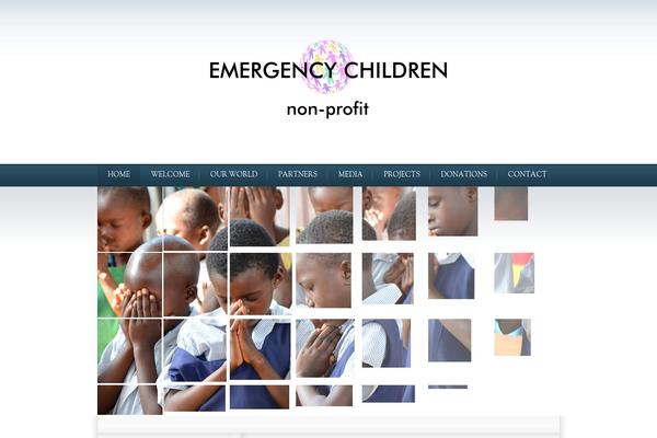 emergencychildren.org site used The-cause